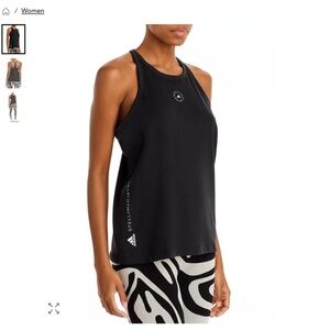 Adidas by Stella McCartney Black Racerback Tank, Size L